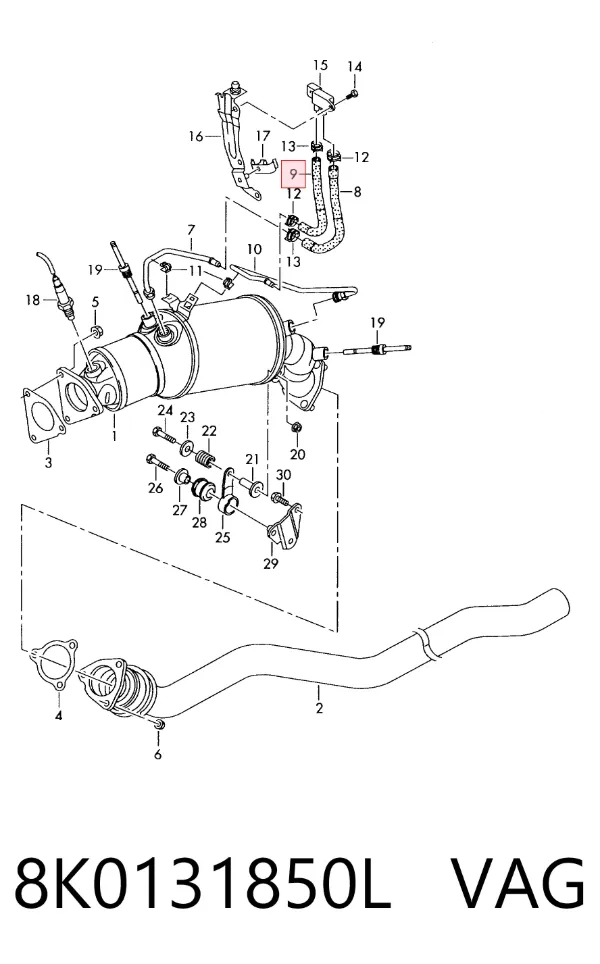  8K0131850L VAG