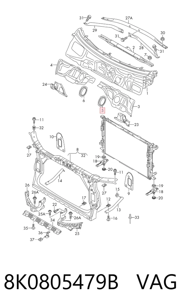  8K0805479B VAG