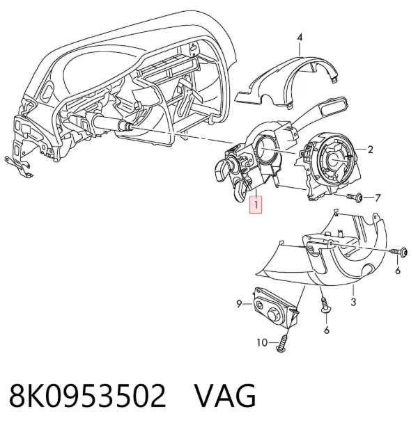  8K0953502 VAG
