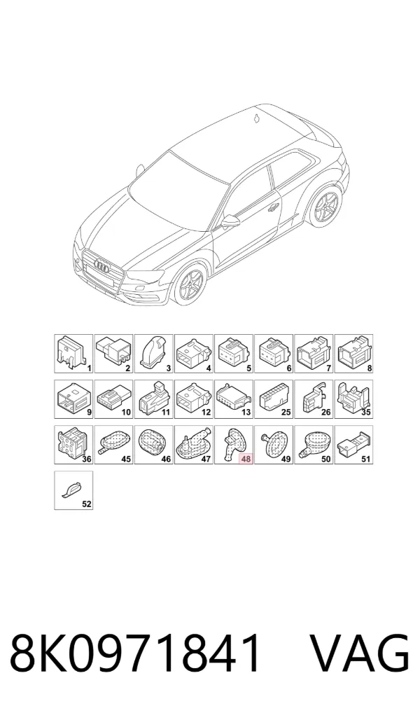  8K0971841 VAG