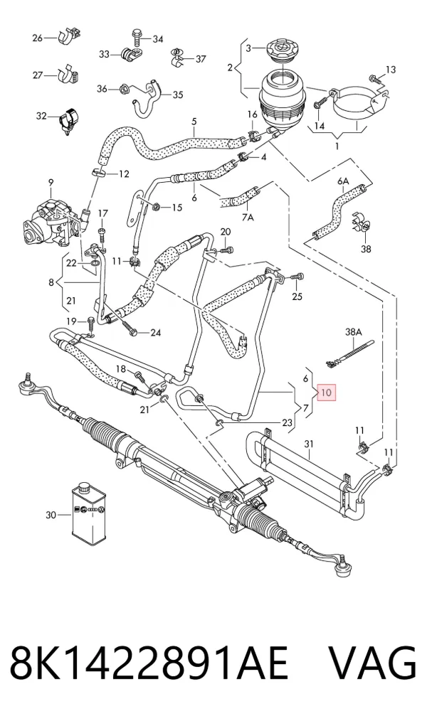  8K1422891AE VAG