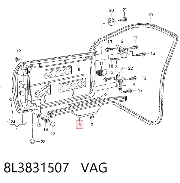  8L3831507 VAG
