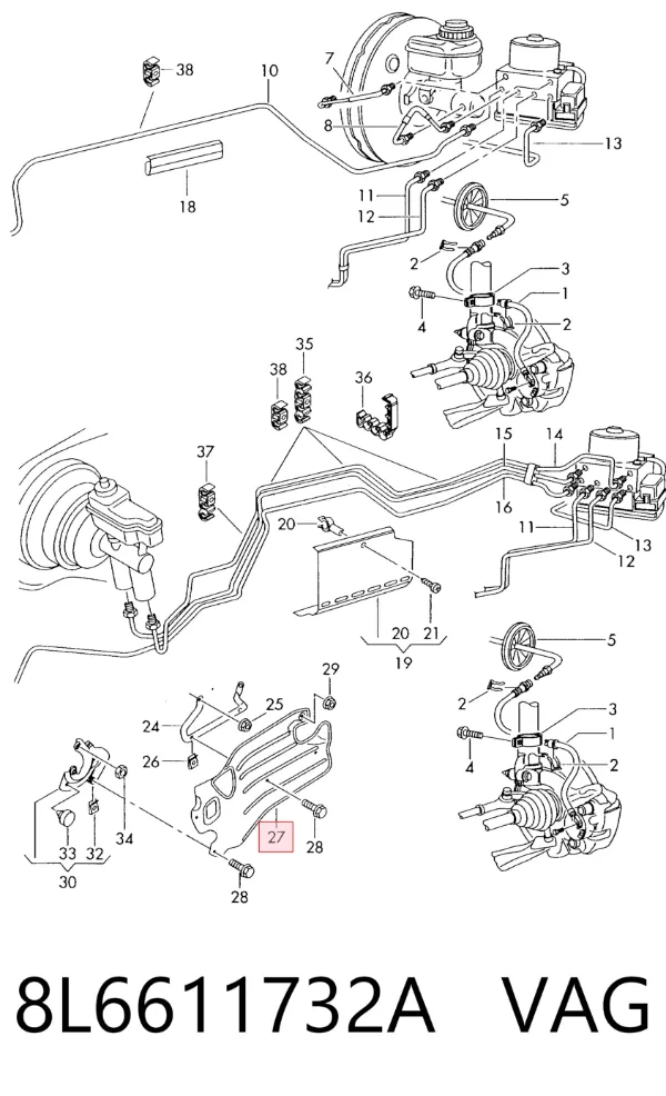  8L6611732A VAG