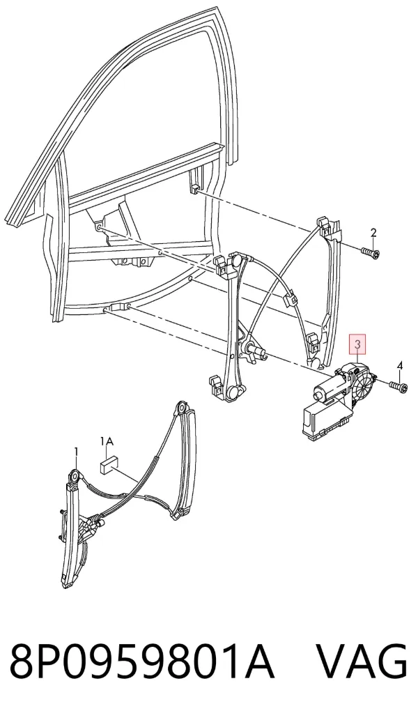  8P0959801A VAG