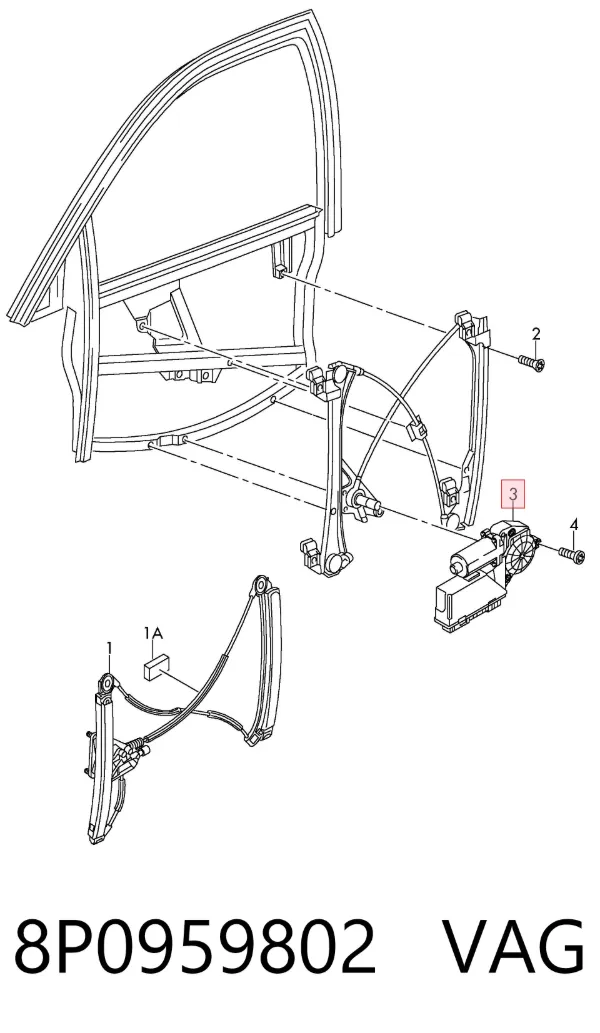  8P0959802 VAG