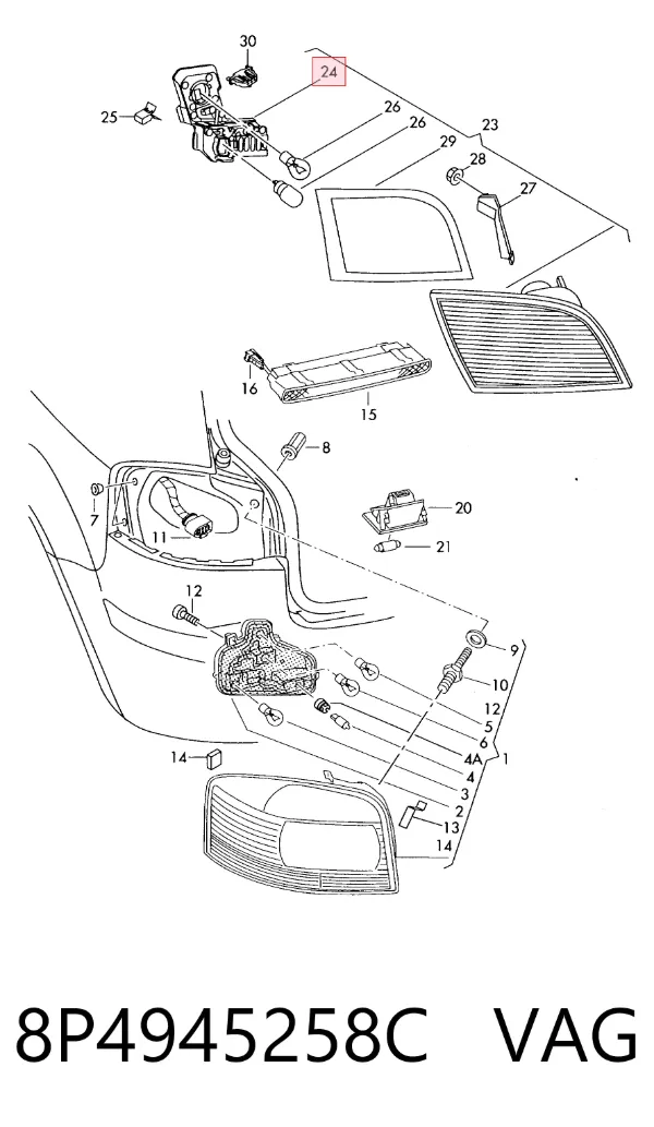  8P4945258C VAG