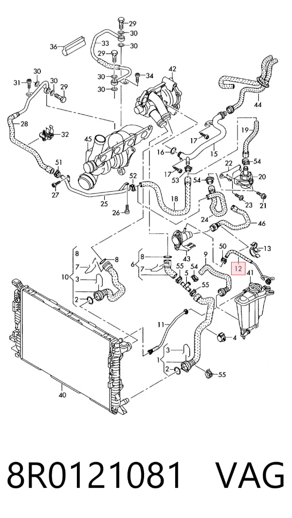  8R0121081 VAG
