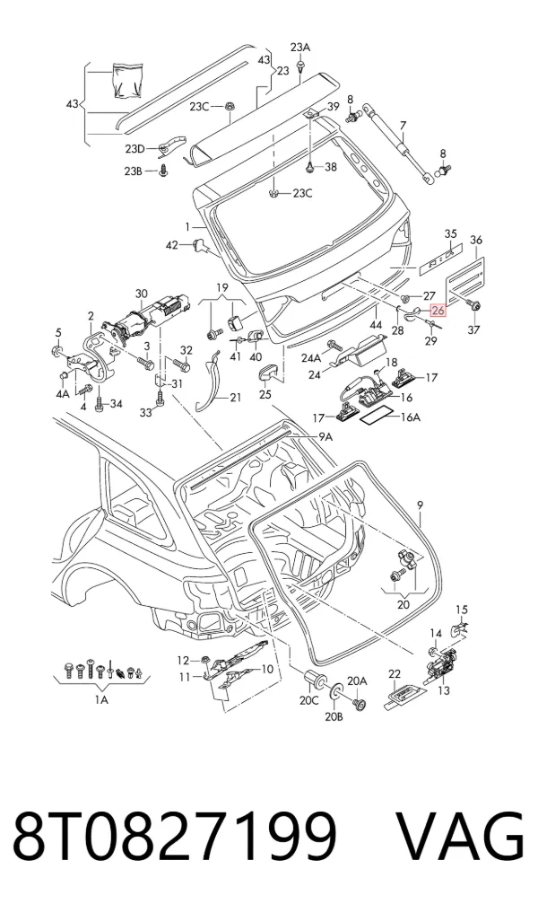  8T0827199 VAG