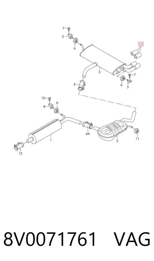  8V0071761 VAG