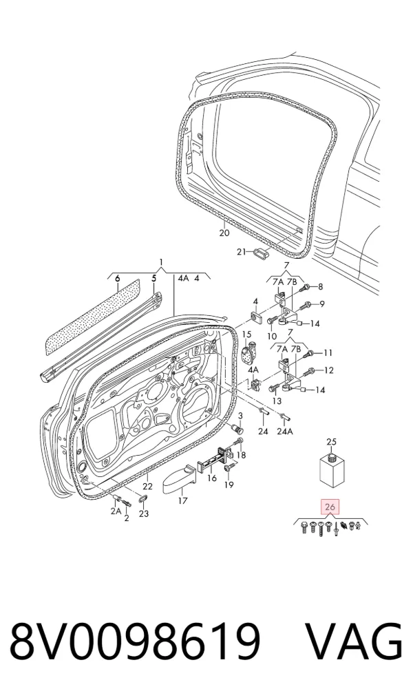  8V0098619 VAG