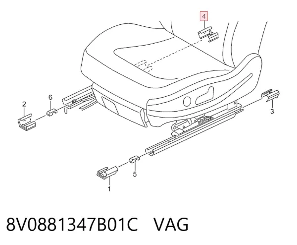  8V0881347B01C VAG