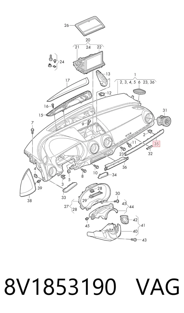  8V1853190 VAG