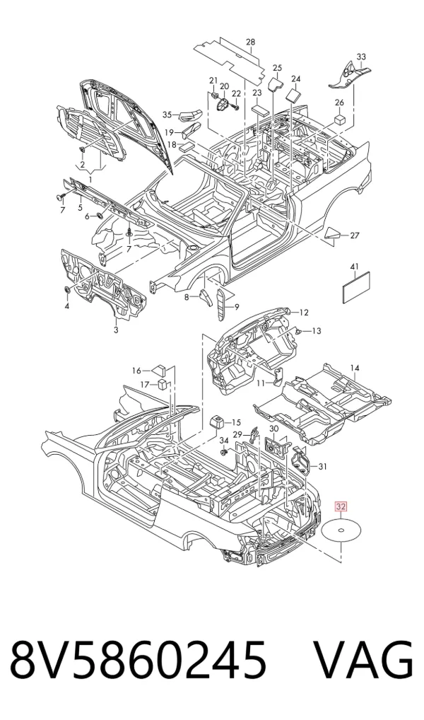  8V5860245 VAG