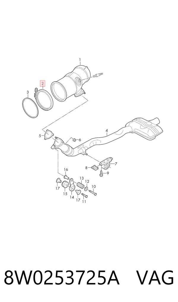  8W0253725A VAG