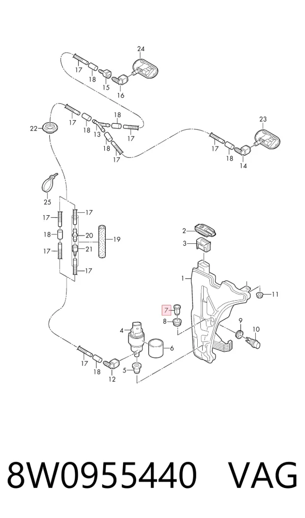  8W0955440 VAG