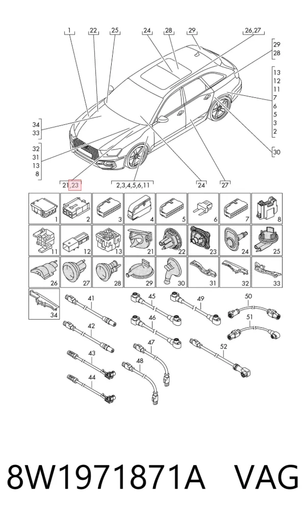  8W1971871A VAG