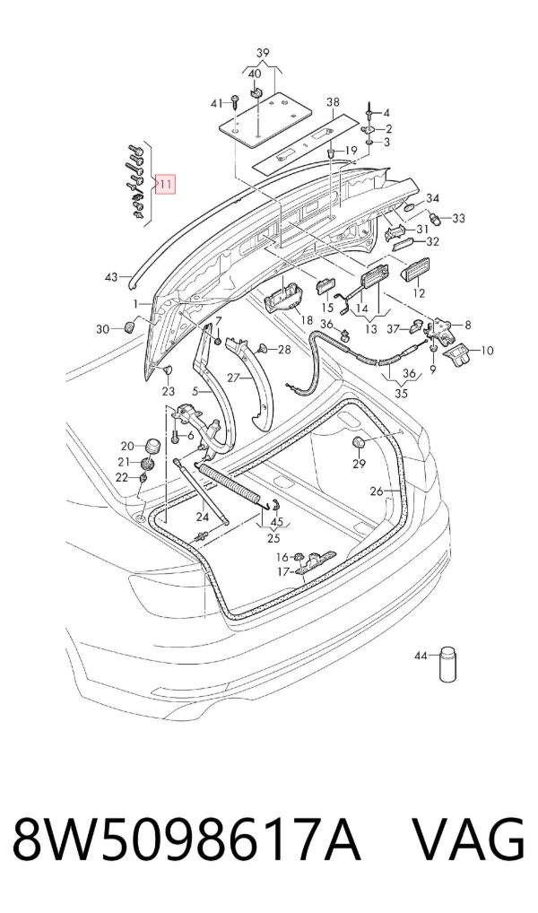  8W5098617A VAG