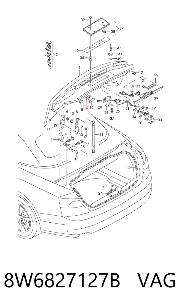  8W6827127B VAG