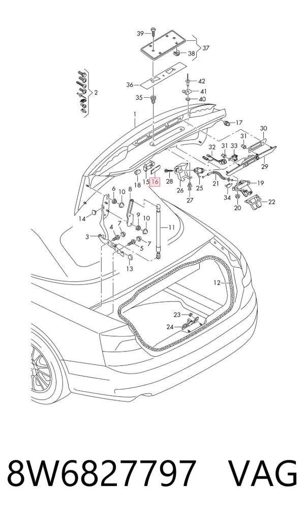  8W6827797 VAG