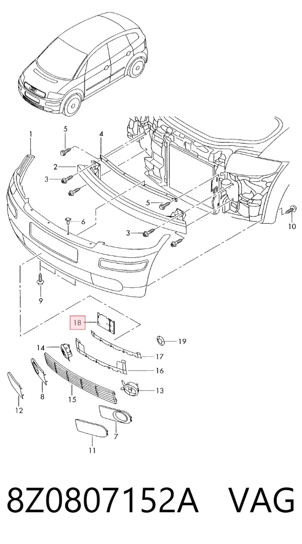  8Z0807152A VAG