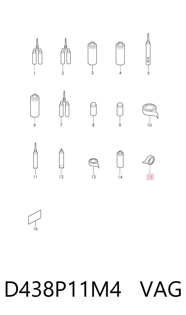  D438P11M4 VAG