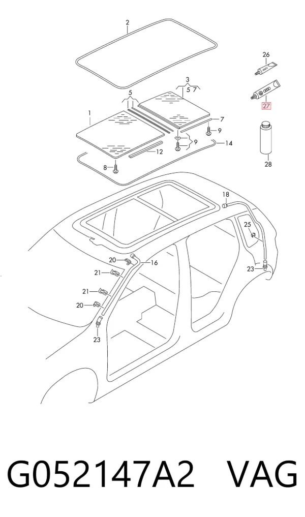Lubrificante universal G052147A2 VAG