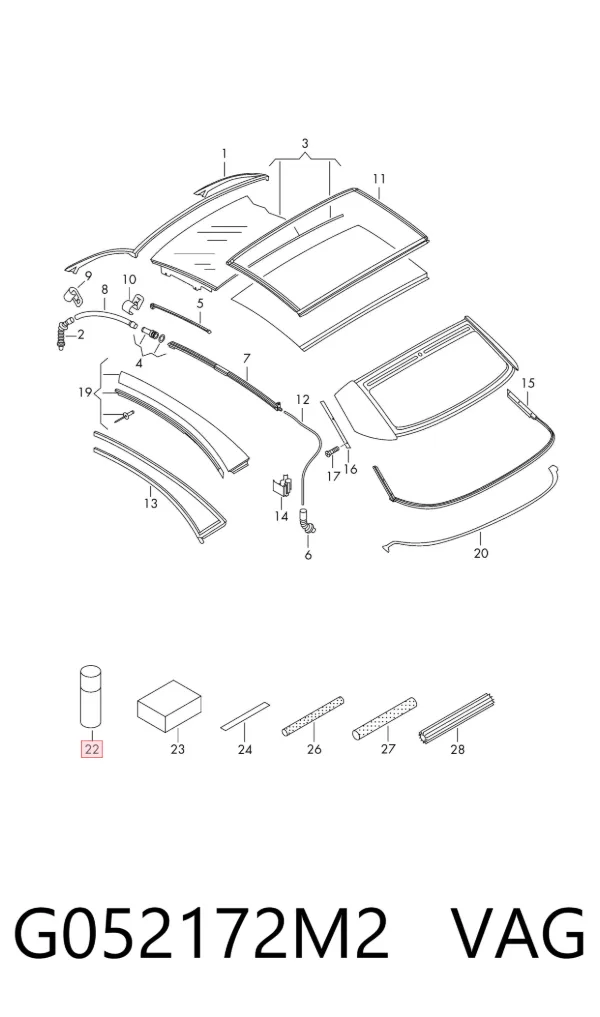 Lubrificante universal G052172M2 VAG