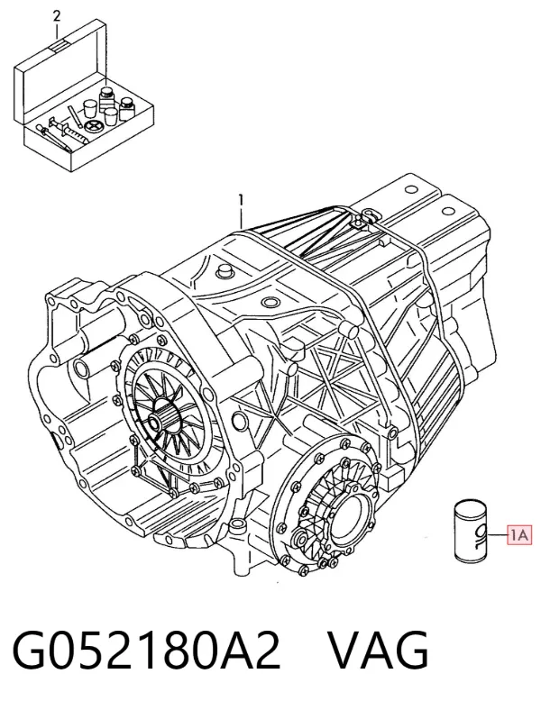 Óleo de transmissão G052180A2 VAG