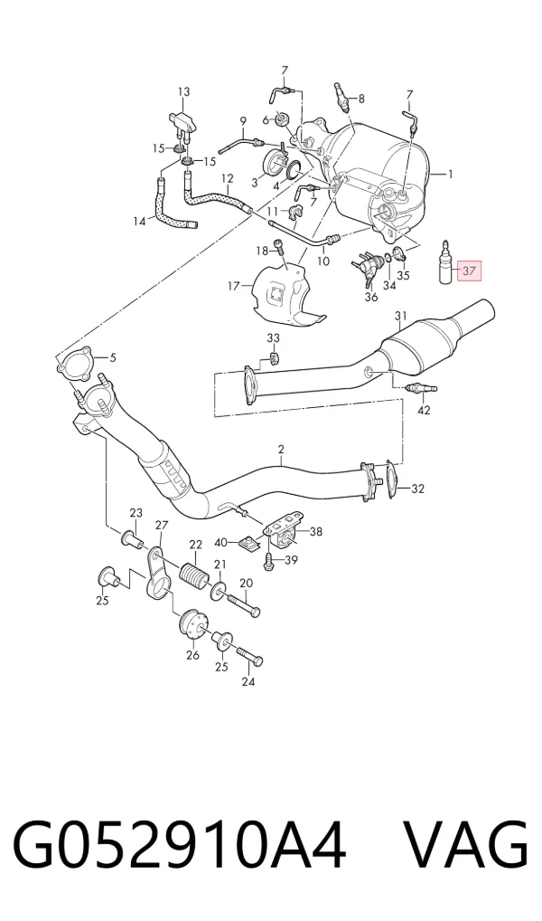 Fluido AD Blue, ureia G052910A4 VAG
