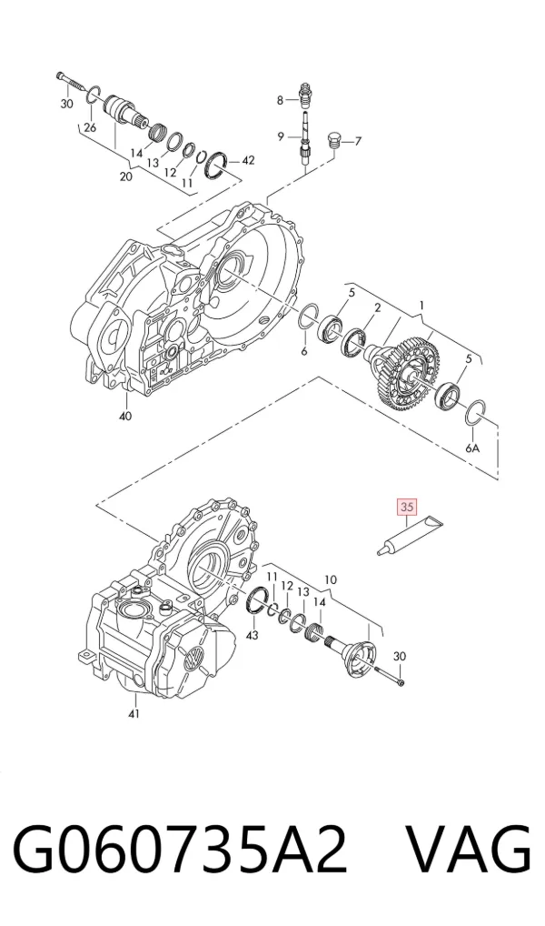 Lubrificante universal G060735A2 VAG