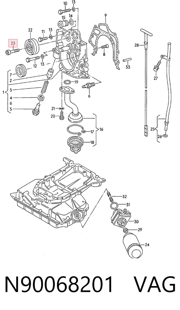 N90068201 VAG