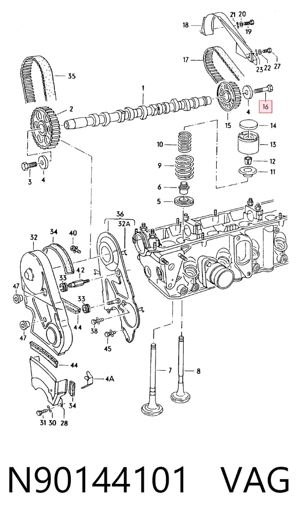  N90144101 VAG