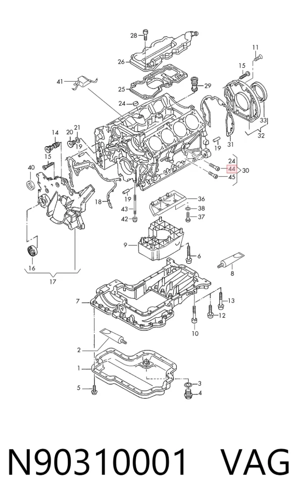  N90310001 VAG