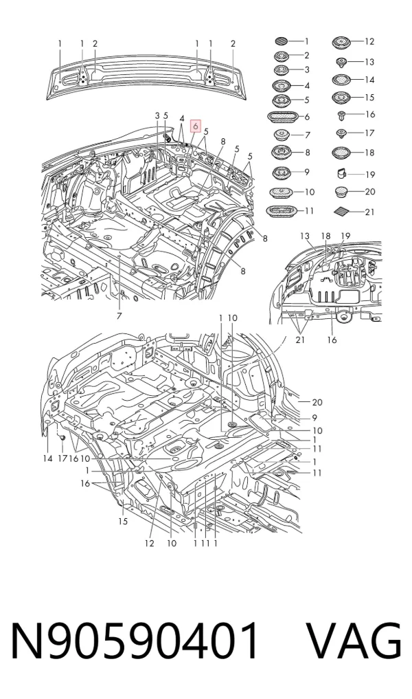  N90590401 VAG