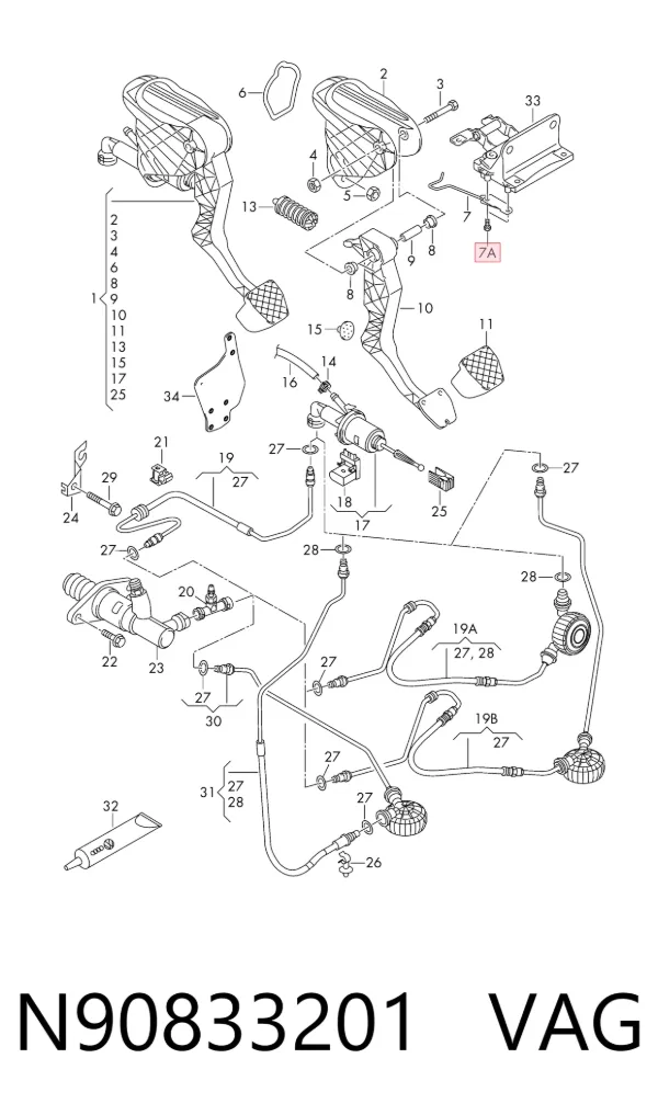  N90833201 VAG