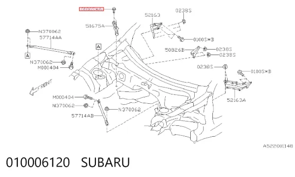  010006120 Subaru