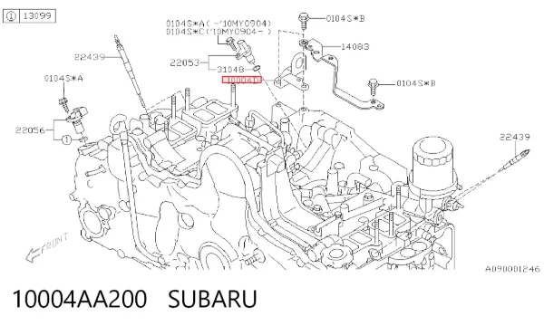  10004AA200 Subaru