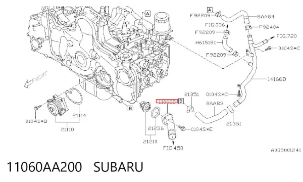  11060AA200 Subaru