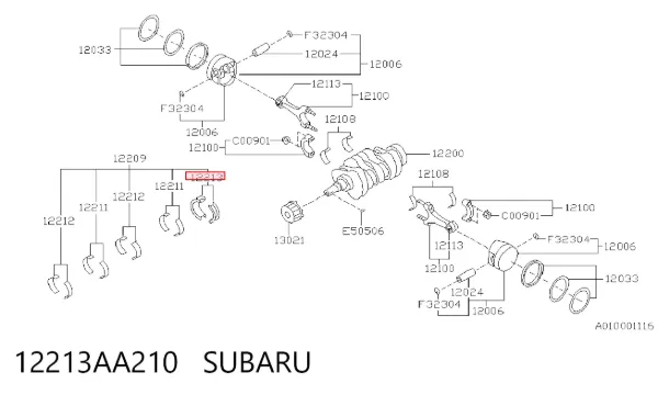  12213AA210 Subaru