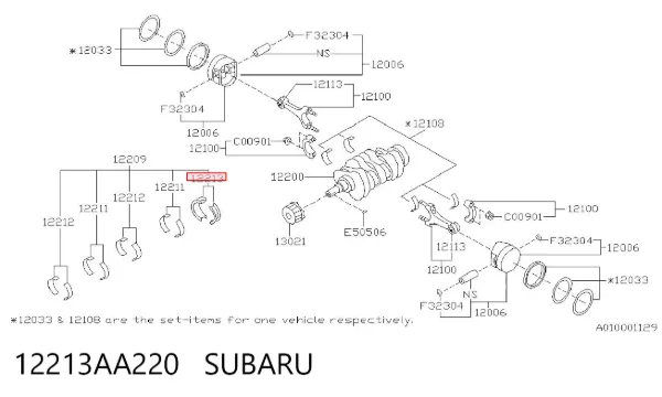  12213AA220 Subaru