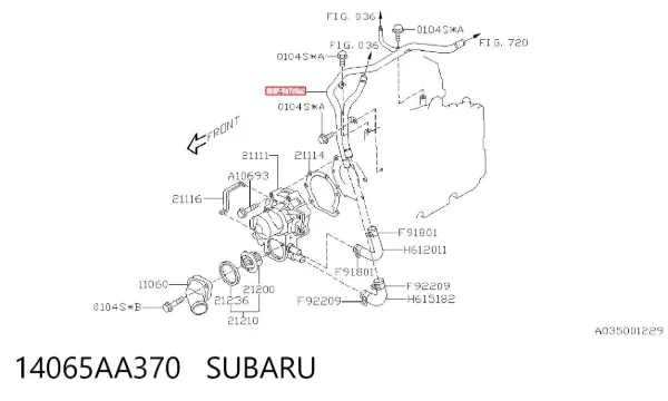  14065AA370 Subaru