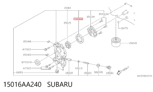  15016AA240 Subaru