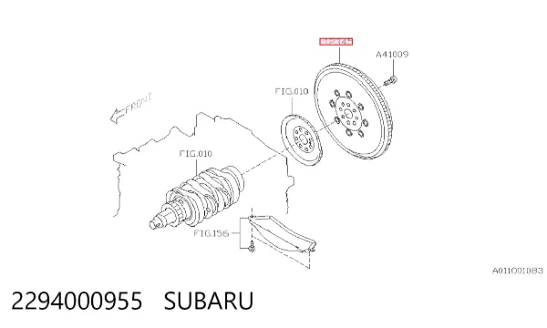 Volante de motor 2294000955 Subaru