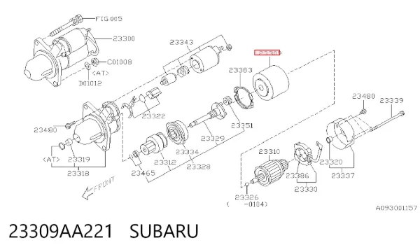  23309AA221 Subaru