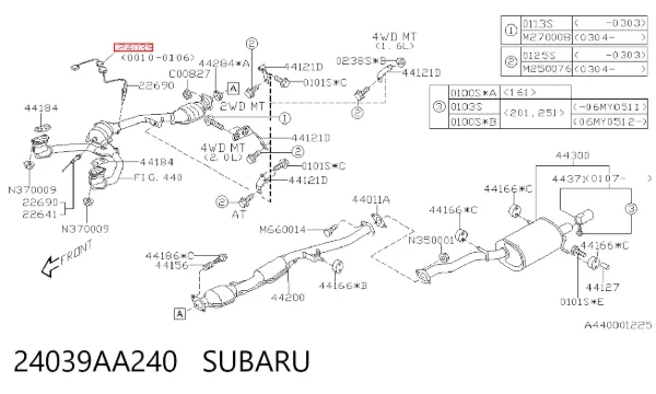  24039AA240 Subaru