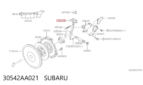  30542AA021 Subaru
