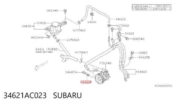  34621AC023 Subaru