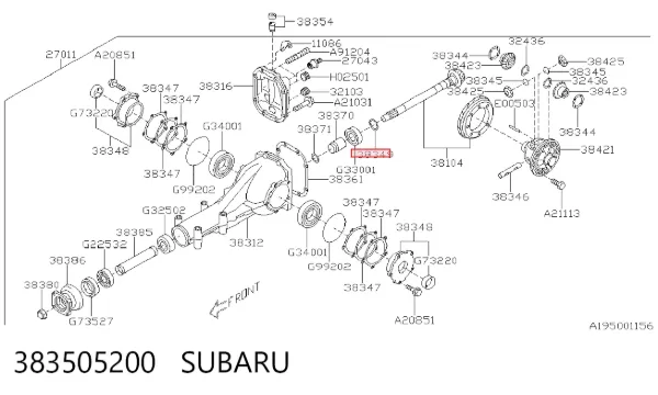 383505200 Subaru