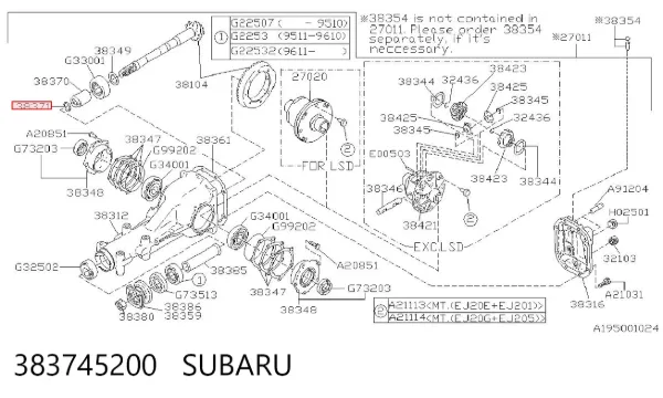  383745200 Subaru