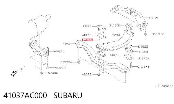  41037AC000 Subaru